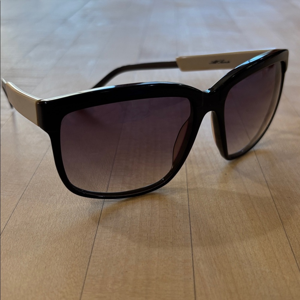 VTG All Saints Men’s Fader C1 Dark Frame Sunglasses Indie Sleaze